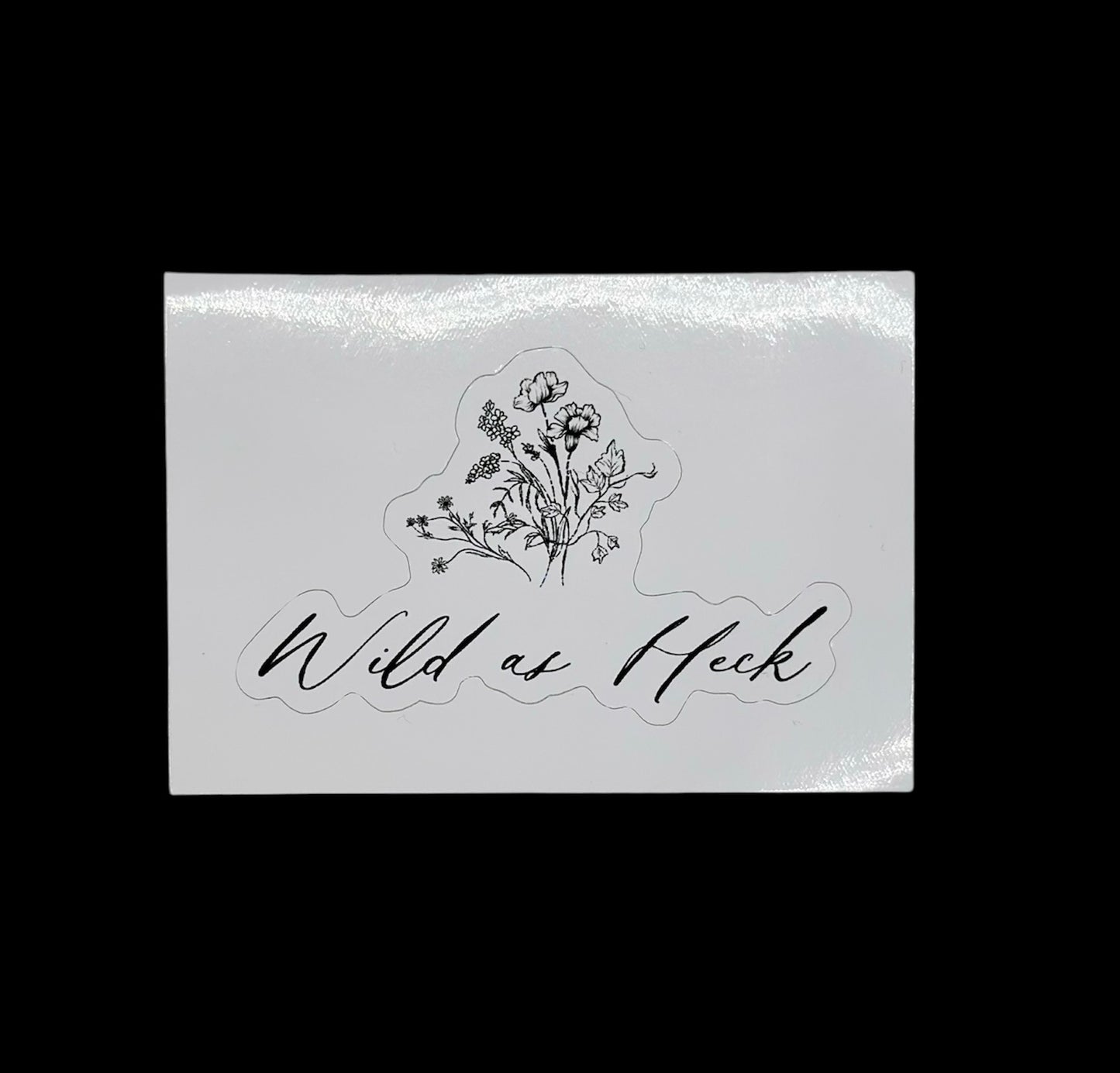 Wild as Heck Sticker
